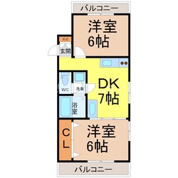 第七加藤ビルの物件間取画像